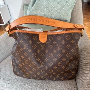 Brown Louis Vuitton Delightful PM Tote - great condition!